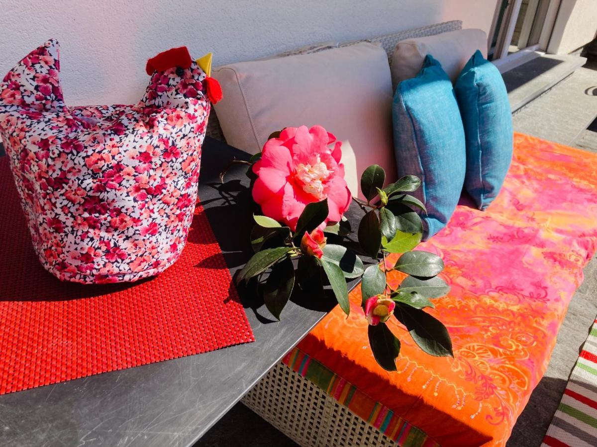 Appartamento Con Giardino Al Melograno โลการ์โน ภายนอก รูปภาพ